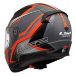 Kaciga LS2 Full Face FF353 RAPID II FLITZ narandžasto siva XS - Slika 3