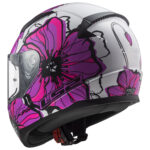 Kaciga LS2 Full Face FF353 RAPID II POPPIES roza XS - Slika 3