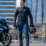 Pantalone LS2 STONE JEANS muške plave L - Slika 4