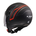 Kaciga LS2 Jet OF558 SPHERE LUX II MINIM crno crvena L - Slika 3