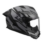Kaciga LS2 Full Face FF820 RAPID III XTREM crno siva XXL - Slika 6