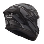 Kaciga LS2 Full Face FF820 RAPID III XTREM crno siva M - Slika 5
