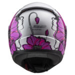 Kaciga LS2 Full Face FF353 RAPID II POPPIES roza XS - Slika 4