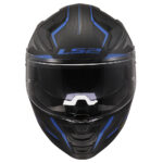 Kaciga LS2 Full Face FF811 VECTOR II ALIZER crno plava sa naočarima XXL - Slika 4