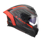 Kaciga LS2 Full Face FF807 DRAGON SUBIC mat crvena XL - Slika 6