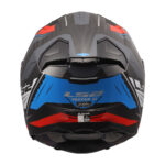 Kaciga LS2 Full Face FF811 VECTOR II CARBON SAVAGE belo plavo crvena XXL - Slika 4
