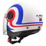 Kaciga LS2 Jet OF558 SPHERE LUX II URBY belo plavo crvena L - Slika 3