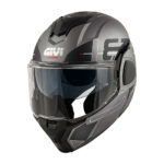 Kaciga GIVI Flip Up X36 VERTIGO titanium crna M