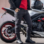 Pantalone LS2 STRAIGHT muške crno sive 4XL - Slika 6