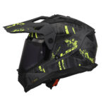 Kaciga LS2 Enduro MX702 PIONEER II CRAZY crno žuta XXL - Slika 2
