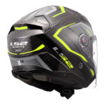 Kaciga LS2 Jet OF603 INFINITY II CARBON URUS crno žuta - Slika 5