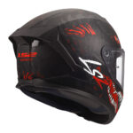 Kaciga LS2 Full Face FF820 RAPID III KAIJU II crno crvena XL - Slika 5