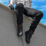 Pantalone LS2 BRADFORD JEANS muške crne L - Slika 6