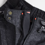 Pantalone LS2 NEVADA muške crno tamno sive L - Slika 5