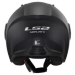 Kaciga LS2 Jet OF616 AIRFLOW II  mat crna 3XL - Slika 4