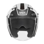 Kaciga NOX Jet N130 EKTO crno bela 2XL - Slika 2