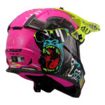 Kaciga LS2 Cross MX437 FAST II MINI GORILLA dečija ljubičasta M - Slika 5