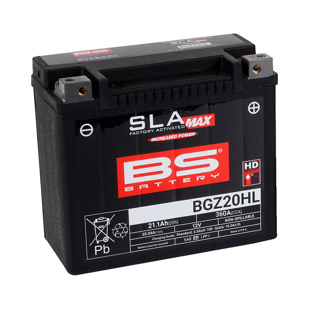 Akumulator BS 12V 20Ah SLA Max BGZ20HL-FA desni (176x89x154) 360A