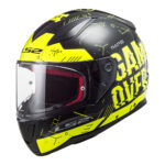 Kaciga LS2 Full Face FF353 RAPID PLAYER crno žuta XXL