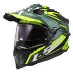 Kaciga LS2 Enduro MX701 EXPLORER SPIRE zeleno žuta XXL