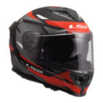 Kaciga LS2 Full Face FF818 STORM III KOMAI crno crvena XL - Slika 7