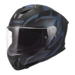 Kaciga LS2 Full Face FF820 RAPID III XTREM crno plava L