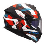 Kaciga LS2 Full Face FF808 STREAM II MIKA belo plavo crvena S - Slika 6