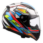 Kaciga LS2 Full Face FF353 RAPID II XDRON belo narandžasta 3XL - Slika 6
