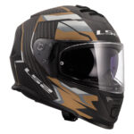 Kaciga LS2 Full Face FF800 STORM II TRACKER crno zlatna 3XL - Slika 7