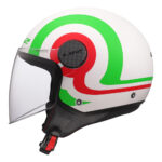 Kaciga LS2 Jet OF558 SPHERE LUX II URBY belo zelena XL - Slika 2