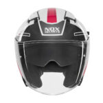 Kaciga NOX Jet N130 EKTO rozo bela XS - Slika 2