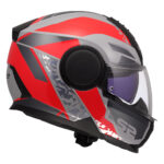 Kaciga LS2 Flip Up FF902 SCOPE II OXYD sivo crvena M - Slika 6