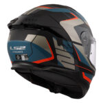 Kaciga LS2 Full Face FF808 STREAM II ROAD crno plava sa naočarima 3XL - Slika 5