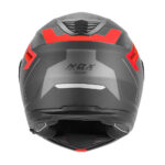 Kaciga NOX Flip Up N968 SHIFT sa naočarima mat crno crvena 2XL - Slika 4