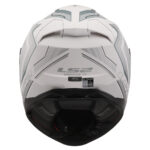 Kaciga LS2 Full Face FF811 VECTOR II ALIZER belo siva sa naočarima XL - Slika 3