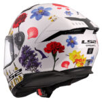 Kaciga LS2 Full Face FF808 STREAM II FLOWERS bela sa naočarima XL - Slika 3
