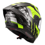 Kaciga LS2 Full Face FF807 DRAGON CARBON TRAX žuta M - Slika 5