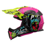 Kaciga LS2 Cross MX437 FAST II MINI GORILLA dečija ljubičasta M - Slika 2