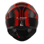 Kaciga LS2 Full Face FF800 STORM II TRACKER crno crvena sa naočarima S - Slika 3