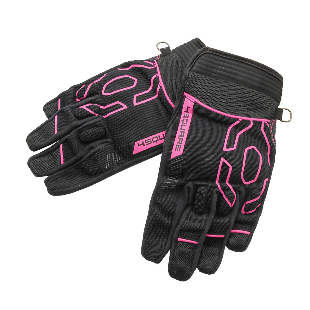 Rukavice NOX 4 SQUARE SLIDER ARROW roze 2XL