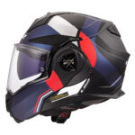 Kaciga LS2 Flip Up FF901 ADVANT X ULTRA crno plavo crvena sa naočarima 3XL - Slika 2