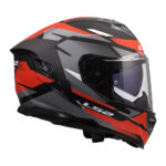 Kaciga LS2 Full Face FF818 STORM III KOMAI crno crvena S - Slika 6