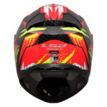 Kaciga LS2 Full Face FF811 VECTOR II CARBON TANTIC crveno žuta XXL - Slika 4