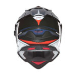 Kaciga NOX Enduro sa vizirom N312 TRACK crveno plava - Slika 3
