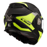 Kaciga LS2 Flip Up FF901 ADVANT X OBLIVION mat crno žuta sa naočarima 3XL - Slika 3