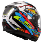 Kaciga LS2 Full Face FF353 RAPID II XDRON belo narandžasta XXL - Slika 5