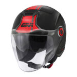 Kaciga jet GIVI 12.5F TOUCH crno crvena L