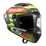 Kaciga LS2 Full Face FF805 THUNDER CARBON GP AERO REPLICA crna S - Slika 7