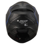 Kaciga LS2 Full Face FF811 VECTOR II ALIZER crno plava sa naočarima 3XL - Slika 3