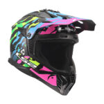 Kaciga LS2 Cross MX708 FAST II GROTESK plavo rozo zelena XXL - Slika 7